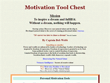 Tablet Screenshot of motivation-tools.com